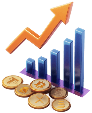 Interface de la plateforme Marévange dédiée au trading de cryptomonnaies, aperçu du produit